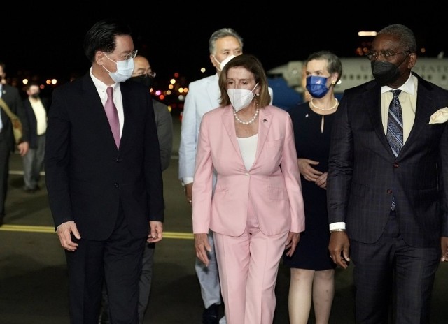 Nancy Pelosi odwiedziła we wtorek Tajwan. Dziś jest w Korei Płd.