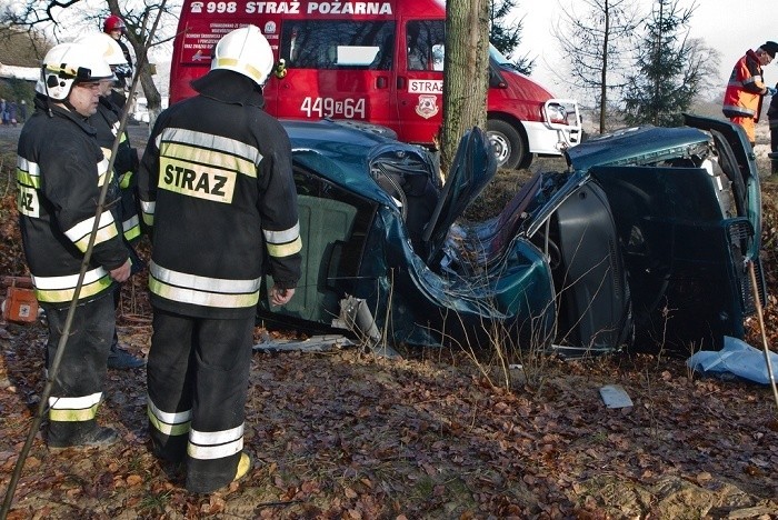 Do wypadku doszło w okolicy miejscowości Gołańcz Pomorski (...