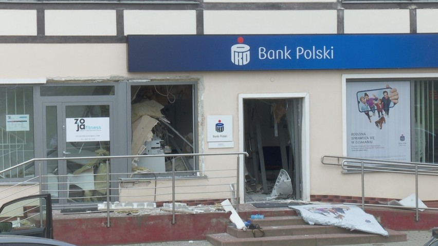 W Dzierzgoniu wysadzono bankomat! Skradziono pieniądze