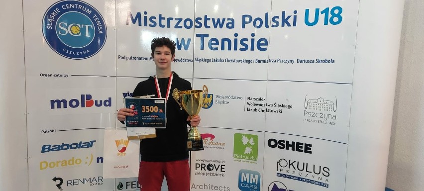 Tenis. Marcin Andrzejczak z MKT mistrzem Polski