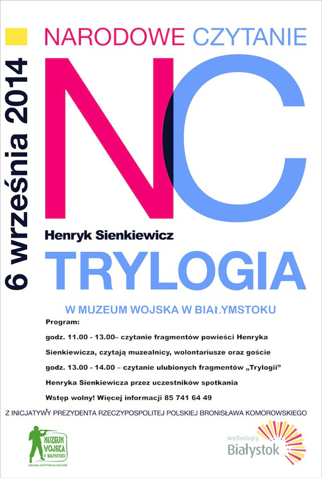 Muzeum Wojska organizuje Narodowe Czytanie Trylogii Henryka Sienkiewicza