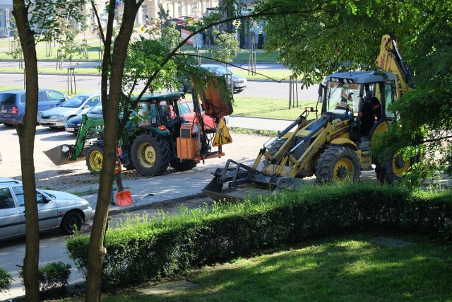 Parking przy ul. Żeromskiego w Białymstoku naprawiony. W przyszłym roku będzie nowy