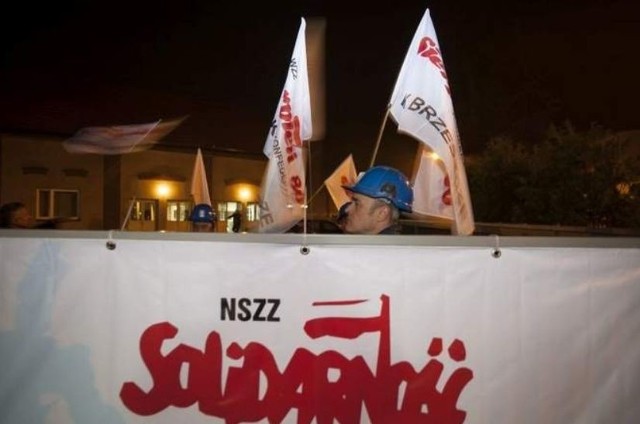 Policja spisała w Białymstoku działaczy Solidarności