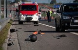 Wypadek w Chorzowie: Motocyklista wypadł z drogi i zginął ZDJĘCIA