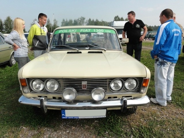 Polski fiat 125p z 1971 roku.