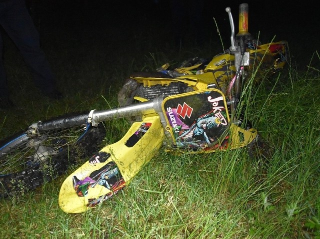 15-latka została potrącona przez kierującego motocyklem crossowym