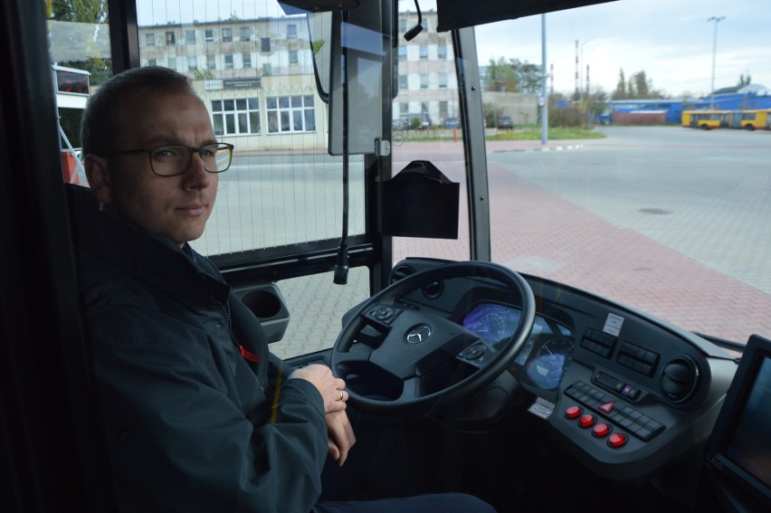 Hybrydowy mercedes na testach w łódzkim MPK  