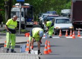 ZDiUM odmalowuje pasy. Dzieci są bezpieczniejsze