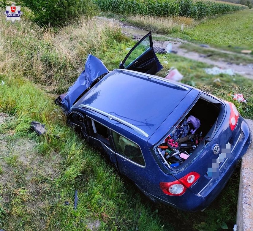 Biała Podlaska. Sześć osób rannych w wypadku na drodze krajowej nr 63. Helikoptery ratownicze w akcji