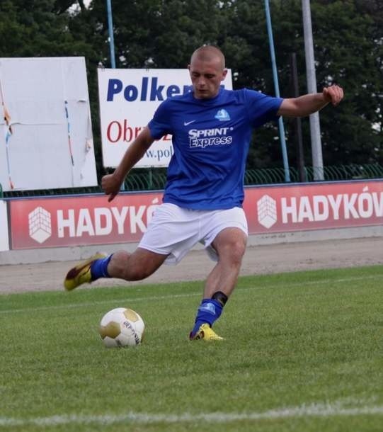Mariusz Kowal w pojedynku z Koroną Kielce zdobył trzecią bramkę i "maczał" palce przy pierwszym golu.