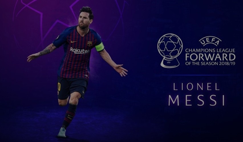 Lionel Messi zgarnął nagrodę dla najlepszego napastnika