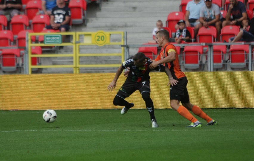 GKS Tychy - Chrobry Głogów 1:1. Zwycięstwo stracone w ostatniej minucie po rzucie karnym RELACJA, ZDJĘCIA, OPINIE