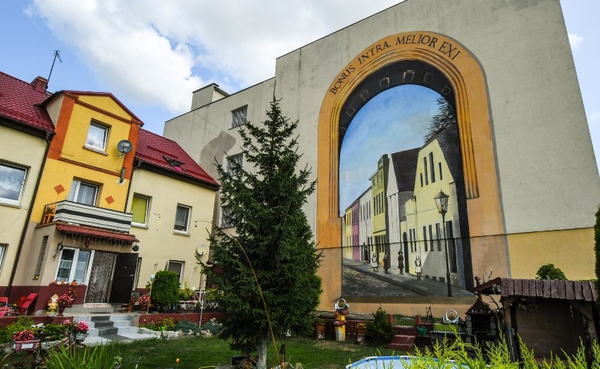 W Starym Fordonie powstał nowy mural.  Efektowne malowidło...