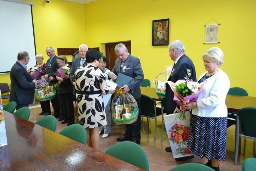 Cztery małżeństwa z gminy Bojanów świętowały Złote Gody. Zobacz zdjęcia