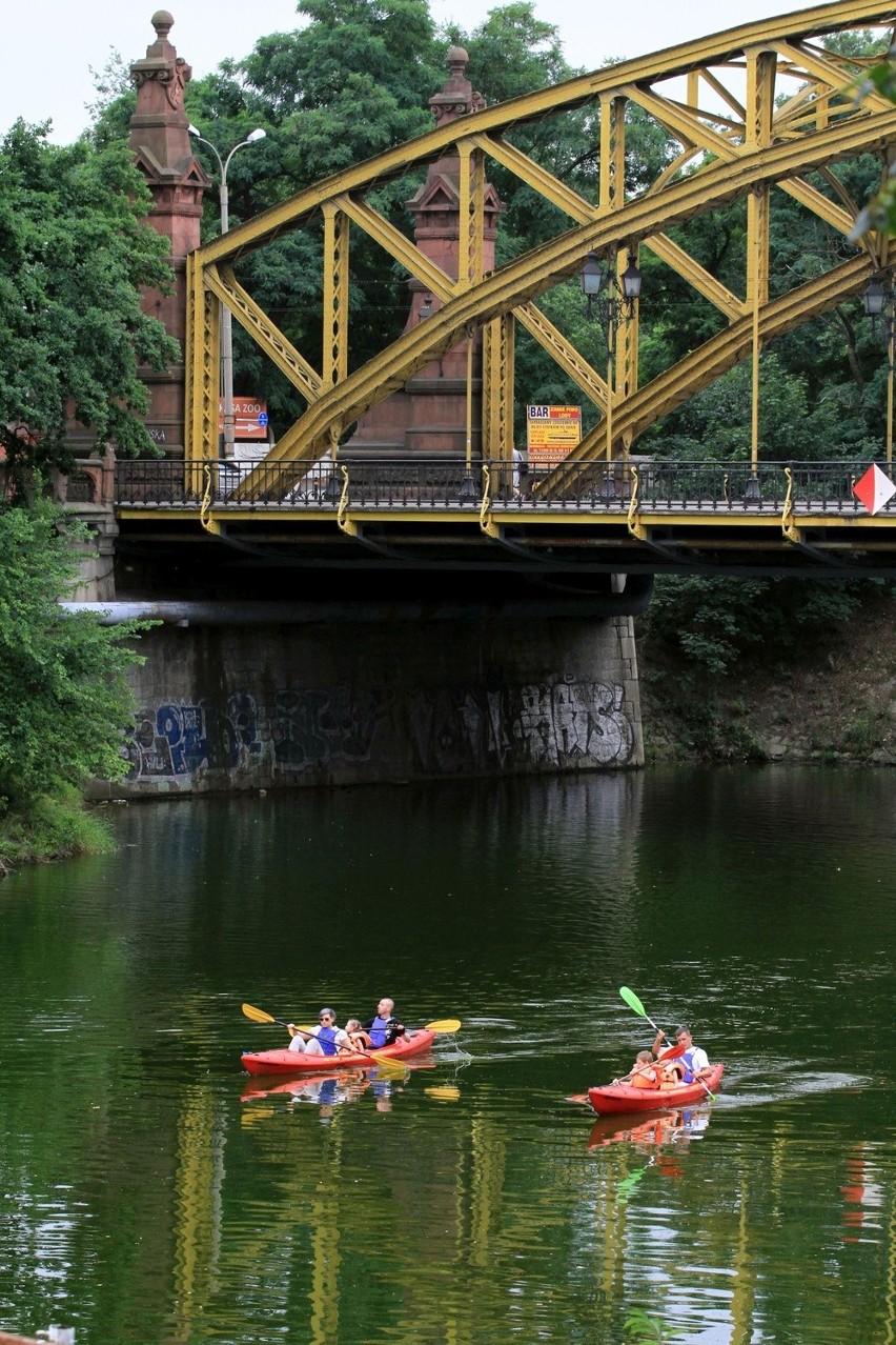 Wrocławianie chętnie grillują i opalają się nad Odrą (ZOBACZ ZDJĘCIA)