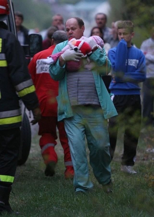 Wśród ofiar wczorajszego wypadku były także małe dzieci.