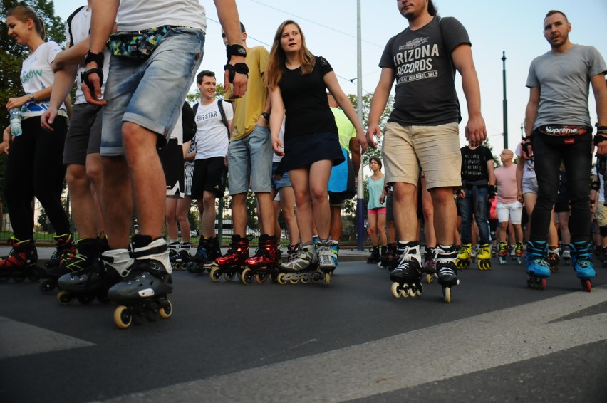 Kraków, Rolki i My. Wakacyjny przejazd rolkowy ulicami miasta [ZDJĘCIA]