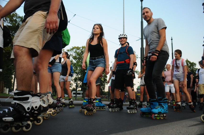 Kraków, Rolki i My. Wakacyjny przejazd rolkowy ulicami miasta [ZDJĘCIA]