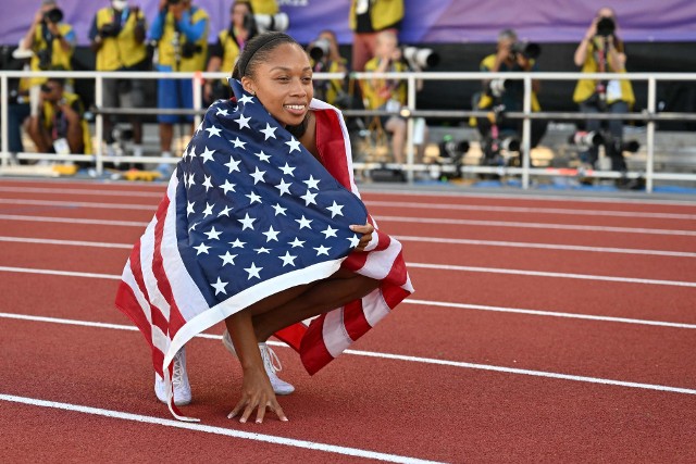 Żywa legenda światowej lekkoatletyki - Amerykanka Allyson Felix mówi "good bye"