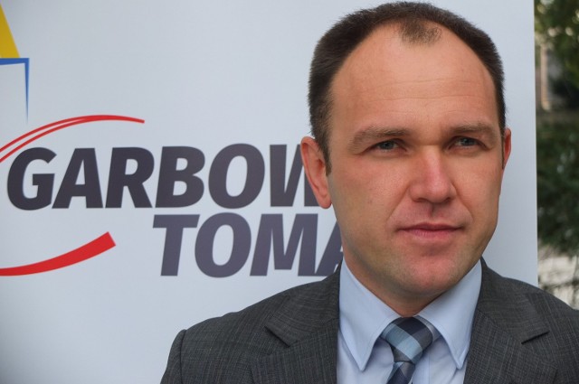 Tomasz Garbowski, kandydat SLD, a może już także Nowej Lewicy Opolskiej.