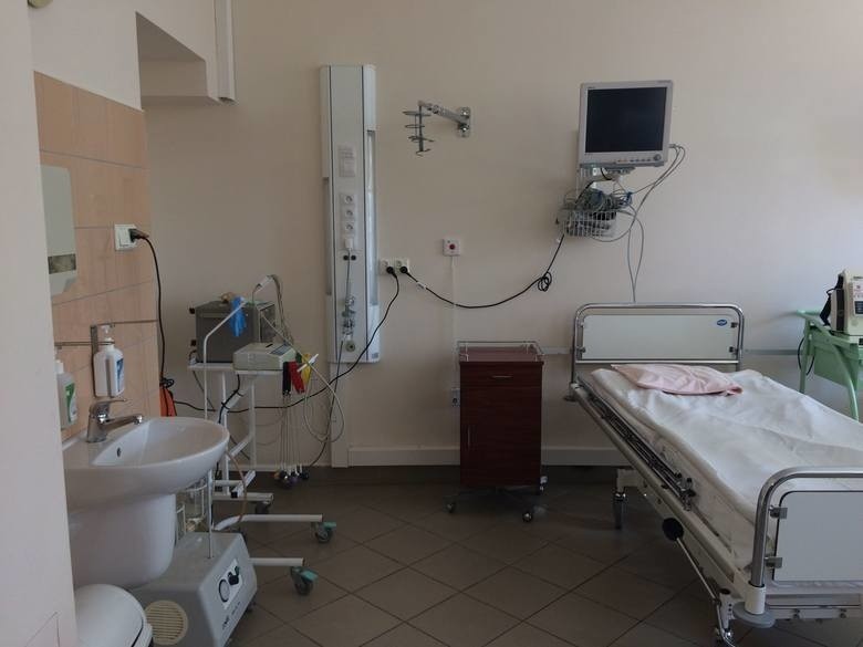 Szpital w Augustowie. Tu kobieta otrzymała niezbędną pomoc