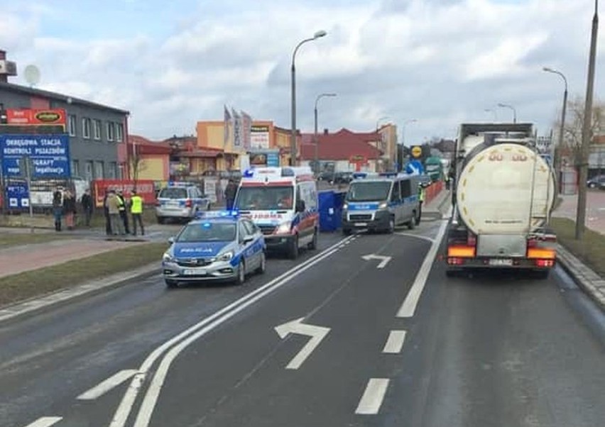 Wypadek na Piłsudskiego w Bielsku Podlaskim. Zginęła kobieta