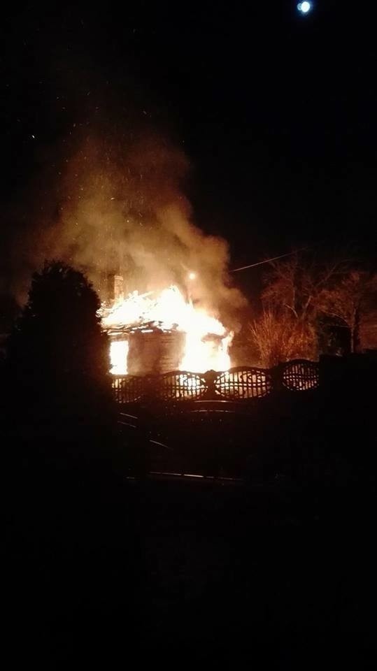Pożar domu w Siedliszowicach. Nie żyje 66-letni mężczyzna