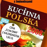 Kalendarz kulinarny 2008 z imieninami