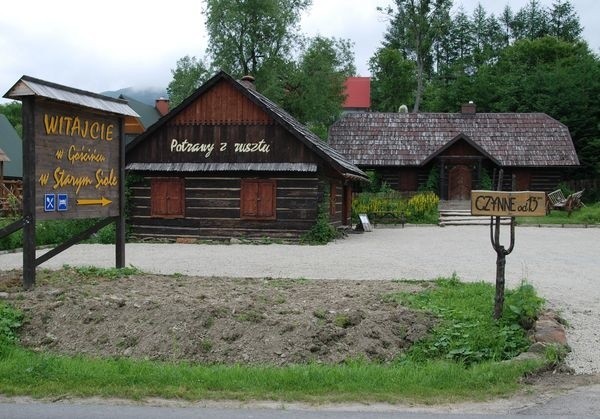 Gościniec w Starym Siole w Wetlinie.