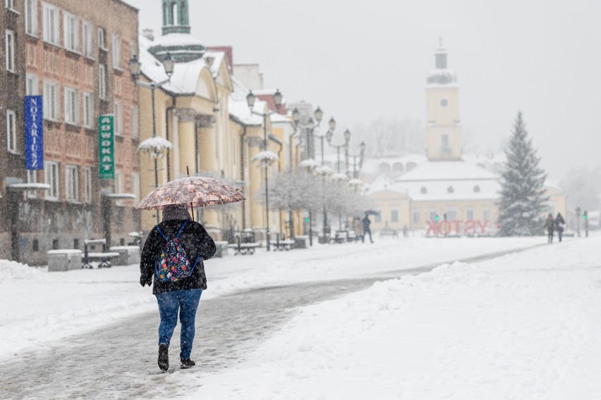 Na początku roku przez Podlasie przeszły wielkie śnieżce.