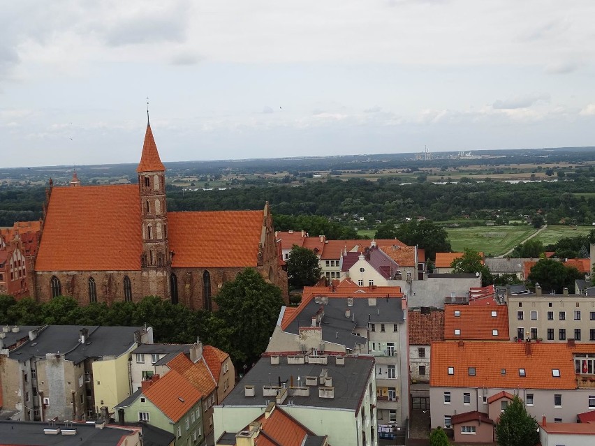 Chełmno - tak wygląda miasto z najwyższego punktu widokowego...