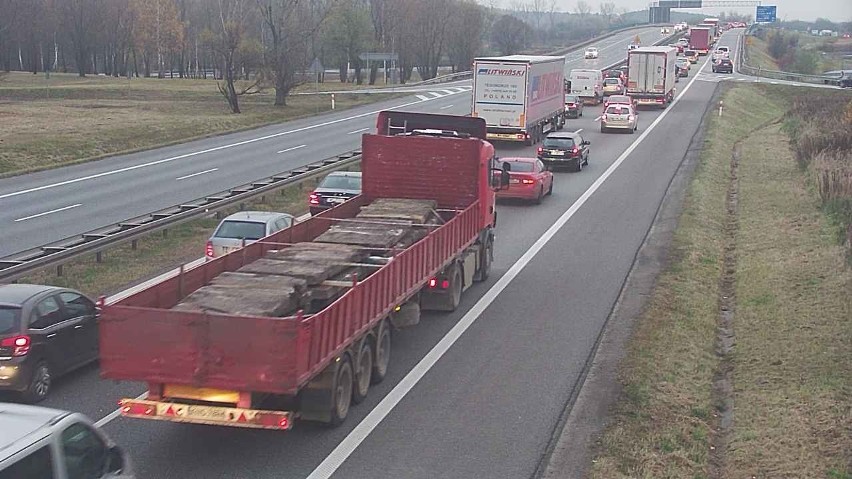 Ogromne utrudnienia na autostradzie A4