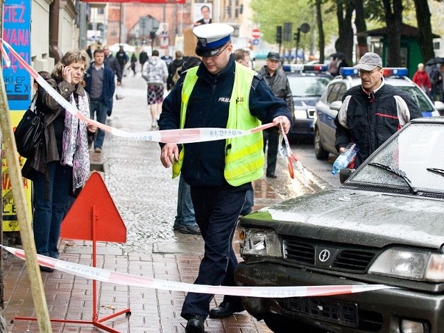 Nieprzytomna kobieta została przewieziona do słupskiego szpitala