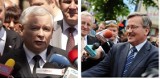 Komorowski 45,7%, Kaczyński 33,2%. Wyniki sondażu. Będzie II tura