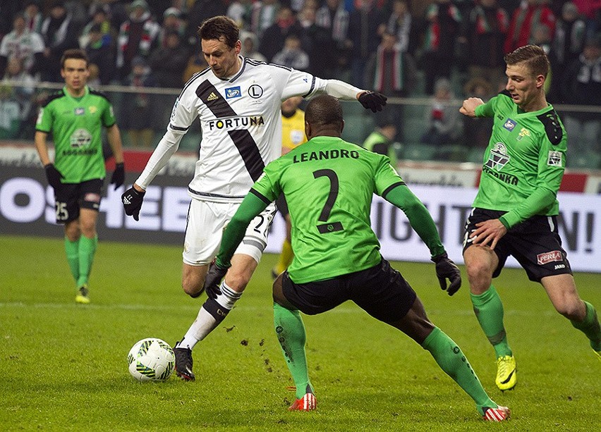 Legia Warszawa - Górnik Łęczna 5:0