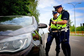 Wielka akcja policji. Mundurowi wystawili prawie 1300 mandatów