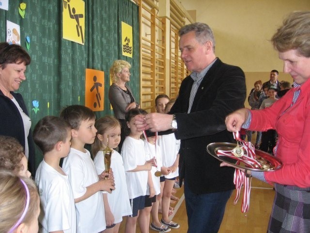 Turniej sportowy dla przedszkolaków w Bogucicach 