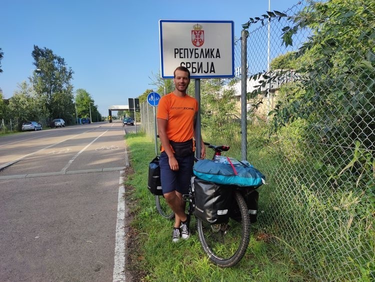 Rafał Żamojtuk, student medycyny z Bydgoszczy, na jednej ze...