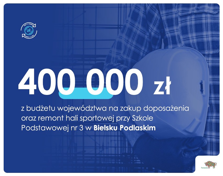 Sejmik województwa podlaskiego wsparł lokalne projekty na prawie 8 mln. Pomoc otrzymało 17 samorządów