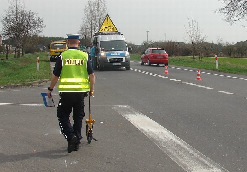 Pracowali tam funkcjonariusze toruńskiej drogówki....