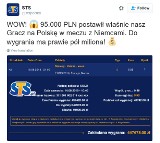 Euro 2016: Postawił 95 tys. zł na wygraną Polski z Niemcami!