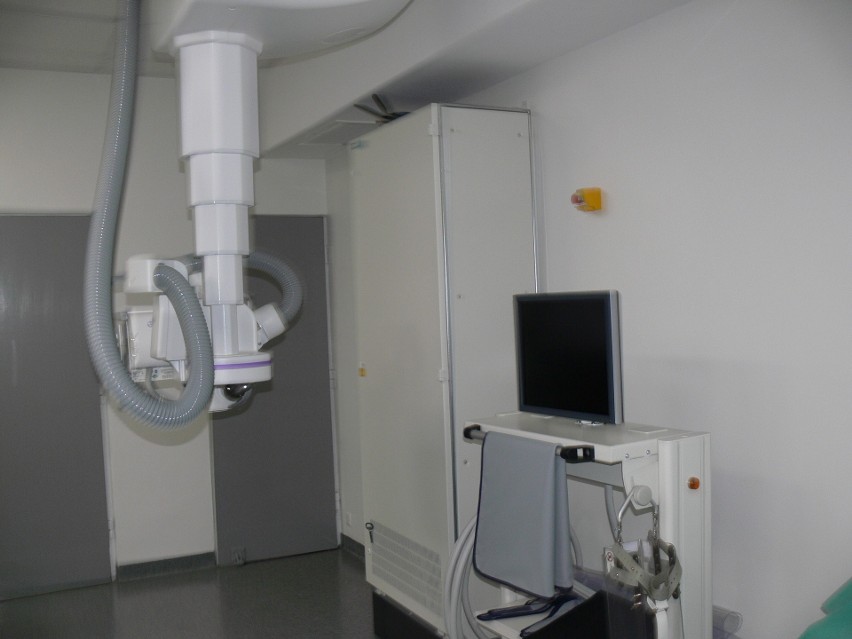 W Szpitalu Wojewódzkim w Tarnobrzegu pracuje już nowy aparat do badań RTG kostno - płucnych 