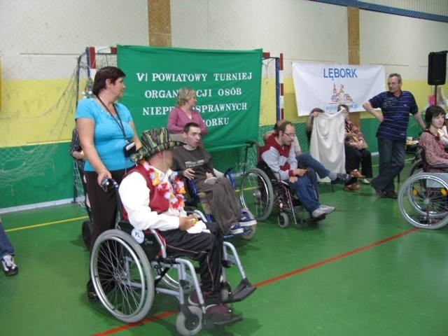 Turniej niepelnosprawnych w Leborku