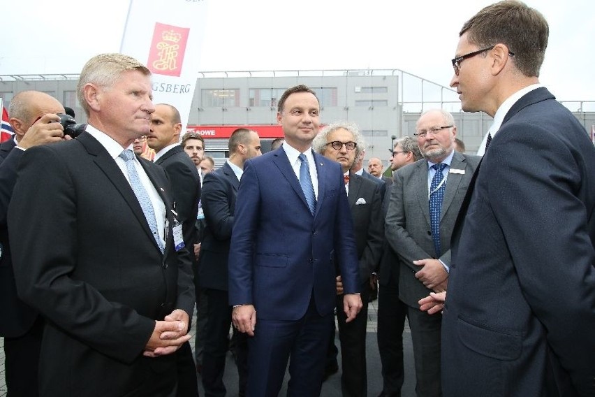 Prezydent Andrzej Duda w Targach Kielce