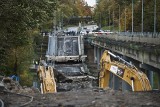 Katastrofa budowlana w Koszalinie. Zawalił się wiadukt w Alei Monte Cassino [NOWE ZDJĘCIA] 