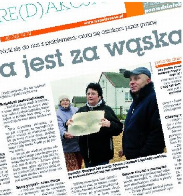 O inwestycji, która skłóciła miejscowość Łapy-Szołajdy, pisaliśmy wielokrotnie