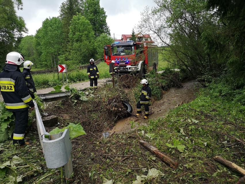 Podhale. Na czterech rzekach przekroczony został stan ostrzegawczy