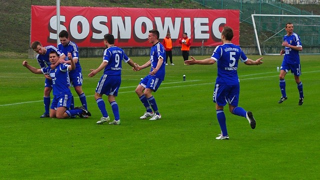 Górnik Wałbrzych pokonał na własnym boisku Zagłębie Sosnowiec 1:0