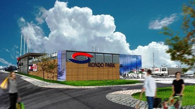 Wizualizacja koncepcji centrum handlowego Park Rondo.