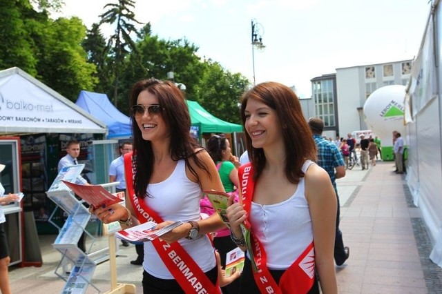 Na Targach nie brakowało pięknych hostess